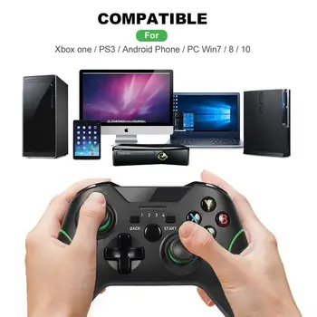 Gamepad 2.4 G Bluetooth Bezvadu Gaming Pad Spēli Rīkoties Kontrolieris Joypad Spēļu Kursorsviru Xbox 360 ar Datoru, PC Gamer, d25