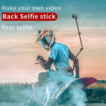 Valkājamas Belt Josta Atpakaļ Joslā Monopod Mount Bracket Par GoPro Hero 5 6 7 8 9 Maks Insta360 ONE X R Yi 4K+Selfie Stick Adapteri