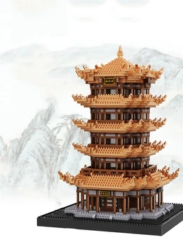 BALODY 16068 Ķīnas Slaveno Arhitektūras Modelis Mini Celtniecības Bloki Pasaulē Kolekcijas Izveidotājs Izglītības Rotaļlietas, Bērnu Dāvanas 4100pcs