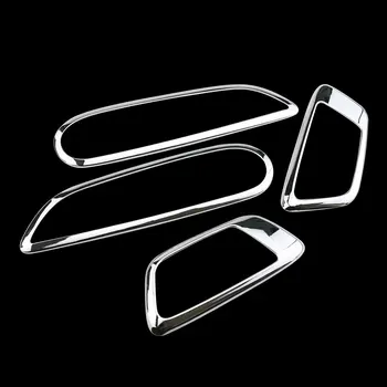 Auto ABS un Hroma salona Apdare, Durvju Puses-pieķeršanos dekoratīvais Gredzens Uzlīme Ford Ecosport Jauno Fiesta 2009 - 2017. Gadam Piederumi