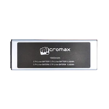 Q301 Akumulatoru Micromax Q301 Akumulatora Augstas Kvalitātes 1800mAh Akumulators