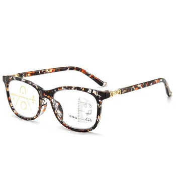 Ahora Anti-zila Gaisma Multifokāla Lasīšanas Brilles Tuvu un Tālu vecuma tālredzība Brilles Brilles Progresīvās Brilles Dioptrijas+1.0 1.5