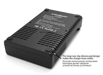 LiitoKala Lii-500S 18650 akumulatoru lādētājs lādētājs 18650 26650 21700 AA AAA baterijas Pārbaude akumulatora kapacitāte Touch kontroli