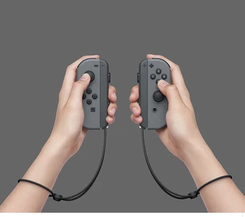 Oriģināls, 1 Pāris Nintendo Slēdzis Joycon Kontrolieris NS Slēdzis ar Kursorsviru pa Kreisi un pa Labi, Rokas Siksniņa Portatīvo Rokas Virvi