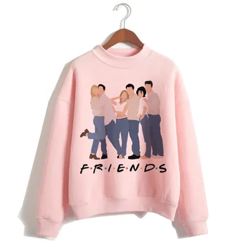 Draugs ir tv šovs hoodies sieviešu 2019 apģērbs, Krekls Top Femme Rudens Ziemas karikatūra jaunu Harajuku Tee Sieviešu