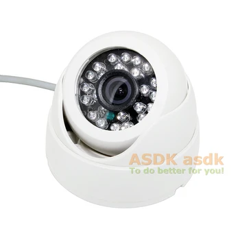 AHD CCTV HD 720P / 1080P Kameras LED IS Iekštelpu Dome 1.0 MP / 2.0 MP Nakts Redzamības Drošības Sistēmas, Video Novērošanas Cam P2P