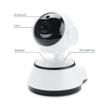 1080p Bezvadu Mājas Drošības IP Kameras p2p WiFi Kameru, WI-FI Audio Ieraksts Uzraudzības Baby Monitors HD Mini CCTV Kameras V380 PRO