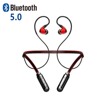 Sporta Neckband Bluetooth Austiņas Z5 Dual Dinamisku Apli Līdzsvarotu Armatūra Auss Bluetooth Austiņas Sporta Stereo Austiņas