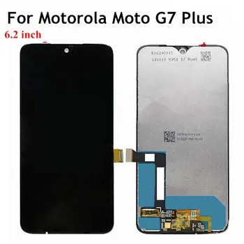 Par Motorola Moto G7 PLUS XT1965-2 XT1965-3 LCD Displejs, Touch Screen Digitizer Montāža Nomaiņa Moto G7 PLUS LCD