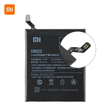 Xiao mi orijinal BM22 3000mAh pil Xiaomi Mi 5 için Mi5 M5 BM22 yüksek kaliteli telefon yedek piller