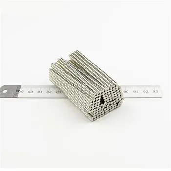 HKHK 200pcsPCS Diametrs Magnēts 3x6 mm 3mm magnēts encoder 3mm x 6mm spēcīgu magnētisko standarta 3x6 mm