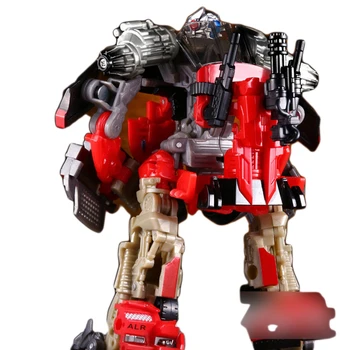 Thf02 Deluxe Red Taukskābju Pārveidošanās Figma Robots Deformējami Auto ABS OP Komandieris Liela Izmēra Plastmasas Vākšanas Dāvanu Rotaļlietas Bērnu