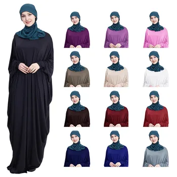 Gadījuma Musulmaņu ilgi hijab kleita sievietēm abaya dubaija turku kleitas, vakara caftan marokens islāma drēbes saviesīgs vakars sieviete arābu kleita