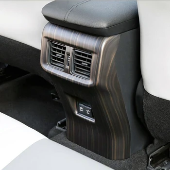 RHD Auto Logu Pacēlāja Slēdzis Vadības Paneļa Rāmja Vāks Apdares Bezel Toyota RAV4 RAV 4 2019 2020 Interjera Persiku Koka Apdare