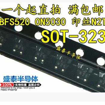 100pcs/daudz BFS520 ON5030 N2t N2 SOT-323 NPN 9 GHz platjoslas tranzistors