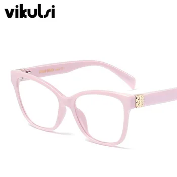Zīmola Dizaina Cat Eye Violeta Rāmja Brilles Pavasara Legs Optisko Rāmis Spēles Sievietēm Tuvredzība Brilles Rāmis Metāla Apdare Brilles