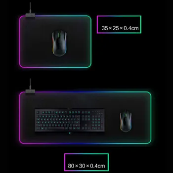 XGZ Jūras Burāšanas HD Tapetes Peles Paliktņa neslīdoša RGB LED Gaismas Vienkārša Rakstāmgalda Paliktni, Datora Aksesuāri, peles paliktnis Galda Paklājiņš XXL