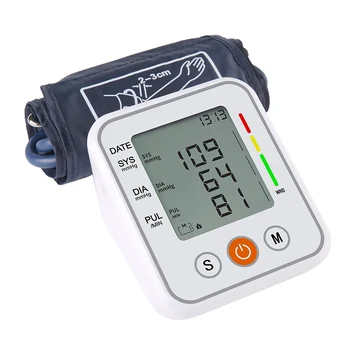 Digitālā Automātiskā un Rokas Asins Spiediena Monitoru, Sphygmomanometer Sirds ritma Mērītājs, LCD Augšējā Kamertonis BP Tensiometro Veselības Aprūpes