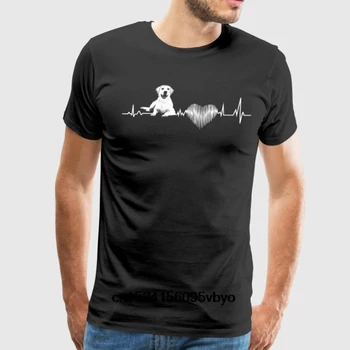 Kokvilnas O-veida kakla Custom Printed Vīriešu T krekls Labradora Sieviešu T-Krekls