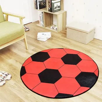 Jaunas sporta, futbola, basketbola doormat sadzīves pretslīdes kārtas grīdas paklājs dzīvojamā istabā tējas galds guļamistabas paklāju