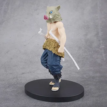 16cm Kimetsu nav Yaiba Attēls Tanjirou Nezuko Inosuke statuetes Anime Demon Slayer Rīcības Attēls Dēmons asmens skaitļi Modelis rotaļlietas