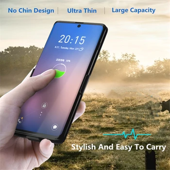 Power Bank 7000mAh Portable Tālruņa Akumulatora Jaudu, Gadījumā, Samsung Galaxy Note 10/Samsung Galaxy Note 10 Plus Bateriju Lādētājs Gadījumā