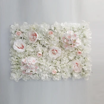 40*60cm Zīda Rozes Mākslīgo Ziedu Fona Kāzu Fona Sienas Karājas Apdare Rožu Ziedi Panelis