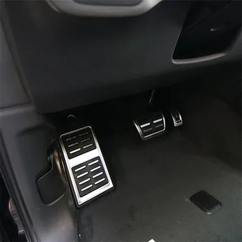 Bezmaksas piegāde Car styling nerūsējošā tērauda Sporta Degvielas Bremzes Kāju Pedālis uz lietu Audi Q7 SQ7 Q8 Cayenne,auto piederumi