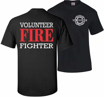 Ugunsdzēsēja Brīvprātīgo Ugunsdzēsēju Glābšanas Līnijas Departaments T T Krekls