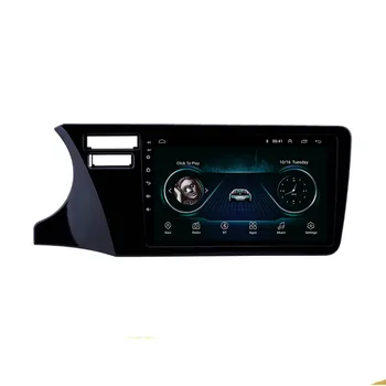 4G LTE Android 10.1 Honda Fit Pilsētas 2016 2017 Kreisajā Braukšanas Multivides Stereo Auto DVD Atskaņotājs Navigācija GPS Radio