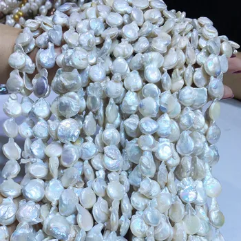 Dabīgo saldūdens pērli augstas kvalitātes 36 cm perforēta zaudēt krelles DIY dāmas, kaklarota, aproce ražošanas 12-16