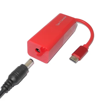 5.5X2.5mm USB C Tipa Plug Converter 65W USB-C Klēpjdatoru Uzlādes Kabelis Dc Ligzda Strāvas Adapteris Savienotājs Grāmatiņa Mobilais Tālrunis