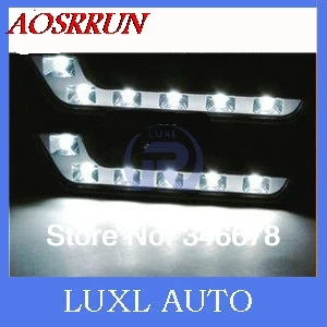 Par Mitsubishi ASX RAR 2012. - 2013. gads. gads. gadam, dienas gaismas lukturi, LED Lampas, auto piederumi, auto-stils