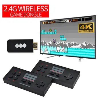 Jauns 4K HDMI Video Spēļu Konsole Uzcelta 568 Klasiskās Spēles, Bezvadu Kontrolieris Mini Retro Konsoļu videospēļu Bērni Bērniem Dāvanas