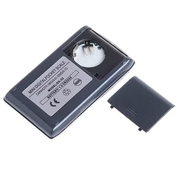 KKmoon 100*0.01 g/500*0.1 g Digitālo Skalu Dual Mini Digital Rotaslietas Kabatas izmēra Virtuves Svari Steelyard Uzskaites melns maisiņš