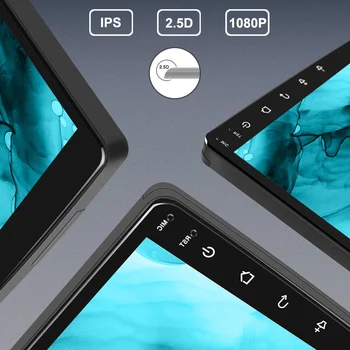 4G+64G Android 9.0 10.1 collu IPS Jeep Compass 2010-2016 Auto DVD, GPS Navigācija, Radio, Audio, Video Multimediju Sistēmu