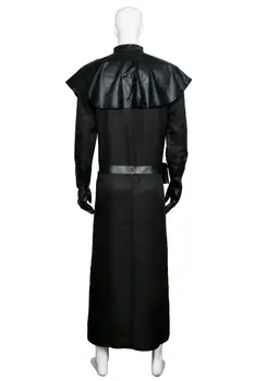 Takerlama Mēris Ārsts Kostīmu Viduslaiku Steampunk Melna Mantija, Gothic Tērpu Halloween Masku Garš Knābis Putnu Cosplay Apģērbs