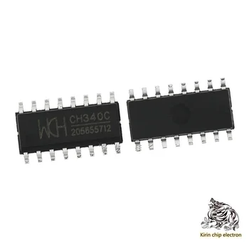 5gab / daudz čipu ch340c ch340 dsp-16 iestrādāta kristāla USB seriālo portu chip