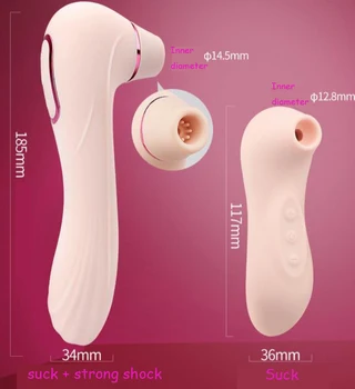 Nepieredzējis Vibratori Modernizētas G Spot Clit Stimulācija Krūšu Galu Zīdējs Dildo Sieviešu Orgasma Clit Nepieredzējis Vibrators Pieaugušo Seksa Rotaļlietas Sievietēm