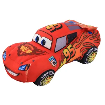 Disney Pixar Automašīnām, Bērnu Rotaļlietu 17cm 25cm 35cm McQueen Plīša Rotaļlietas Cute Karikatūra Automašīnas Plīša Rotaļlietas Labākās Dāvanas Bērnu