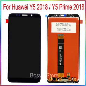 Par Huawei Y5 2018 Lcd Displejs, Touch Screen Digitizer Montāža Y5 Pro 2018 Nomaiņa Y5 Ministru