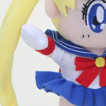 20cm Sailor Moon Plīša Lelle Queen Serenity Jūrnieks Chinbi mēness, Venēra, Jupiters, Mars Mercury mīksta Plīša Pildījumu Sailor Moon lelles