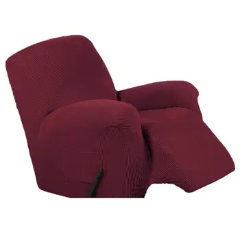 Sofa Bed Cover Augsta Elastība Tīrtoņa Krāsu All-Inclusive Šūpuļzirgs Vāks Bieza Auduma Dīvāns Segtu Recliner Vāciņu