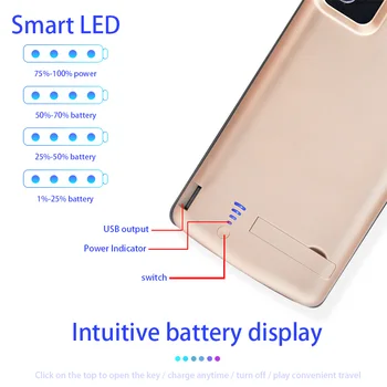 Samsung Galaxy Note10, Ņemiet vērā, 10 Plus Akumulatora korpusa 5000/6000mAh Ārējās Rezerves Akumulators, Lādētājs Gadījumā Samsung note10 Vāciņu