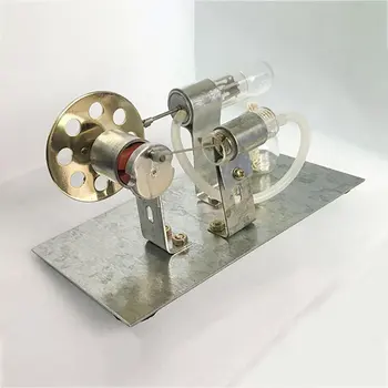 Stirling Dzinējs Modelis Tvaika Varu Fizikas Popular Science Interesanti Zinātnisko Izgudrojumu Eksperimentālās Rotaļlietas
