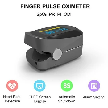 Oximeter pirkstu Piesātinājumu Mērīšanas Metru Veselības Monitors Metru pulseoximeter asins skābekļa Oximetry