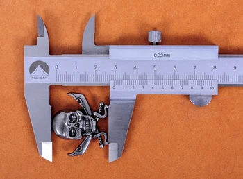 10X 33*29mm Kvalitātes Antīka Sudraba Galvaskausa Pirātu Šķērsojuši Zobenu Leathercraft Dekoratīvie Metāla Stud Kniežu Pogu Conchos
