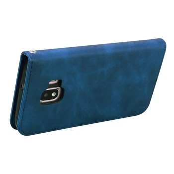 Ādas Magnētisko Flip Case For Samsung Galaxy J2 CORE Grāmatas Vāka Tālruņa Kartes Turētāju Būtiska Samsung J2CORE Stāvēt Coque