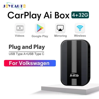 MMB Carplay Ai Android Rūtiņu, Volkswagen, VW VAG Golfa Touareg PASSAT Vabole Multivan Bezvadu Atspoguļojot Navigācijas Video Atskaņotājs
