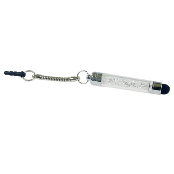 7x stylus rhinestone zīmulis, pildspalva touch pen daudzfunkcionālā nepievelk putekļus kontaktdakšu austiņu ligzdas anti putekļu plug aizsardzības klp austiņas ea